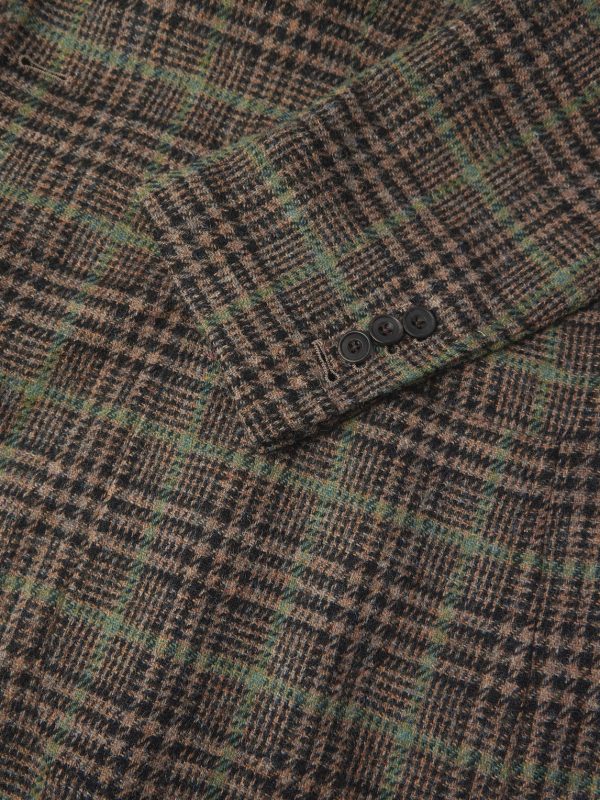 Prince of Wales Checked Wool Blazer - CU