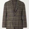 Prince of Wales Checked Wool Blazer
