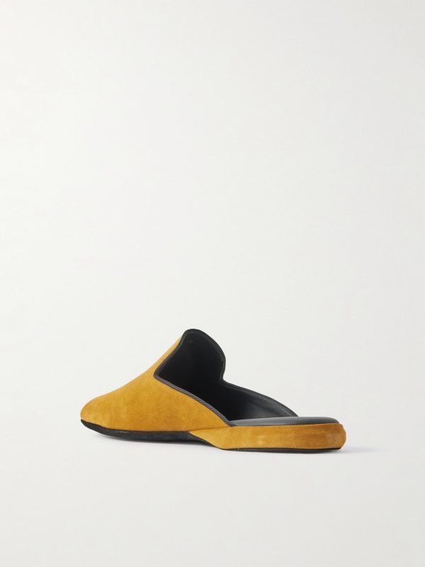 Comfort Suede Slippers - BK Comfort Suede Slippers - BK