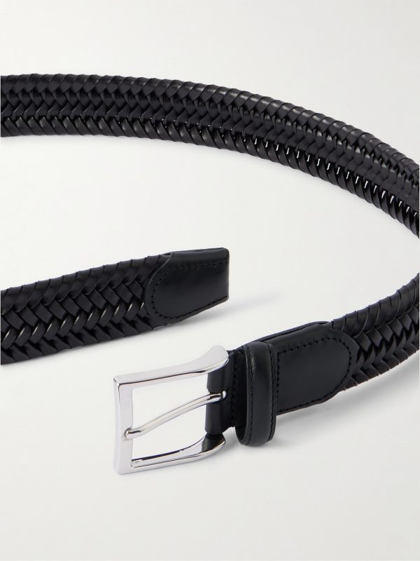 3.5cm Woven Leather Belt - E1 3.5cm Woven Leather Belt - E1