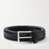 3.5cm Woven Leather Belt 3.5cm Woven Leather Belt