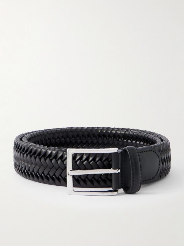 3.5cm Woven Leather Belt 3.5cm Woven Leather Belt