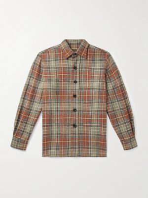 Checked Wool Shirt Checked Wool Shirt