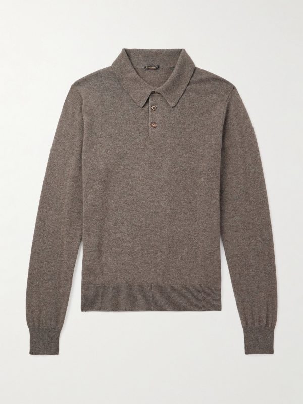 Cashmere Polo Sweater Cashmere Polo Sweater