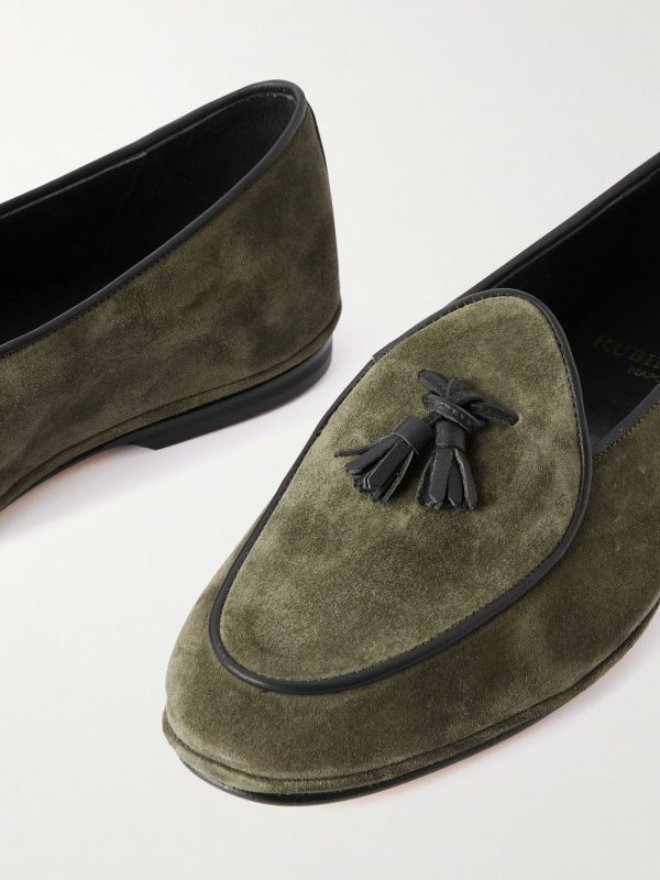 Marphy Tasseled Suede Loafers - CU