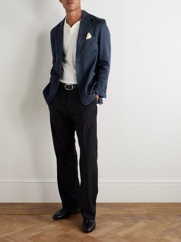 Silk-Twill Blazer - OU