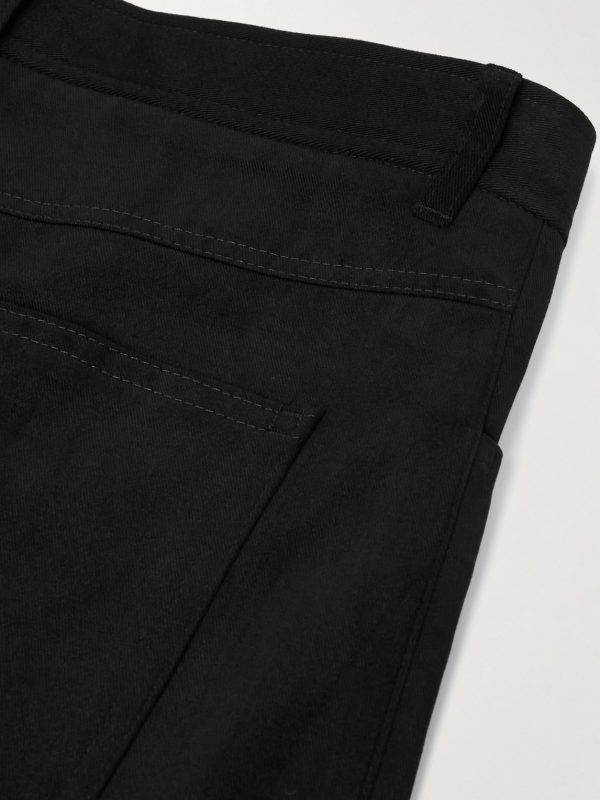 Straight-Leg Cotton-Moleskin Trousers - CU