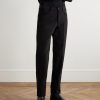 Straight-Leg Cotton-Moleskin Trousers - FR