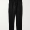 Straight-Leg Cotton-Moleskin Trousers