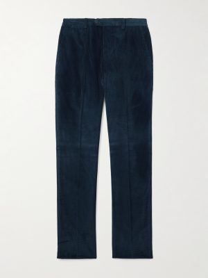 Straight-Leg Cotton-Corduroy Trousers Straight-Leg Cotton-Corduroy Trousers