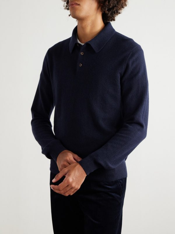 Cashmere Polo Shirt - FR