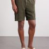 Straight-Leg Linen Shorts - FR