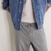 Edward Straight-Leg Garment-Dyed Linen Drawstring Trousers - CU Edward Straight-Leg Garment-Dyed Linen Drawstring Trousers - CU