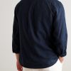 Garment-Dyed Linen Shirt - BK Garment-Dyed Linen Shirt - BK