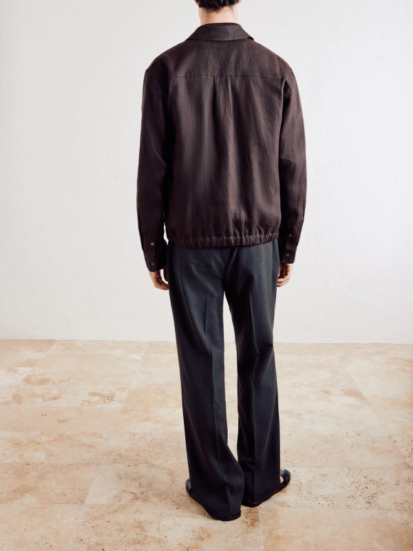 Linen Jacket - BK Linen Jacket - BK