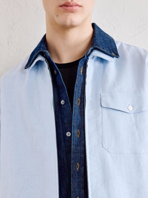 Linen Shirt Jacket - CU