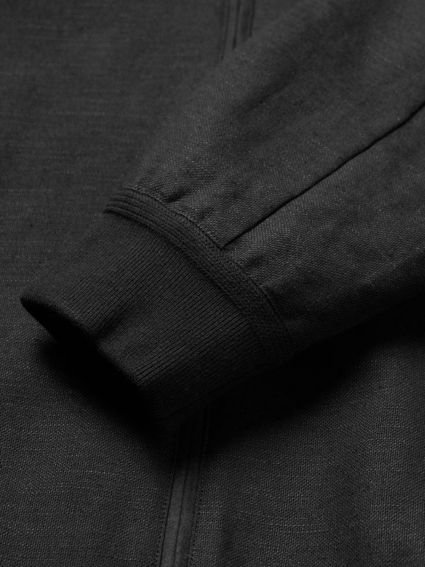 Linen and Cotton-Blend Bomber Jacket - E1 Linen and Cotton-Blend Bomber Jacket - E1
