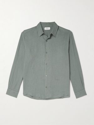 Garment-Dyed Linen Shirt Garment-Dyed Linen Shirt