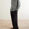 Garment-Dyed Linen Shirt - OU