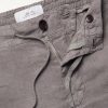 Straight-Leg Garment-Dyed Linen Drawstring Bermuda Shorts - E1