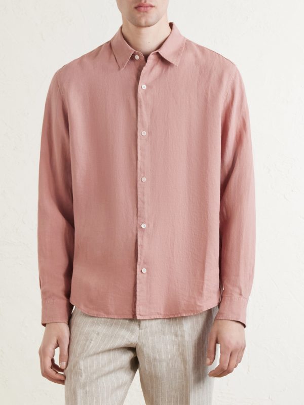 Garment-Dyed Linen Shirt - FR Garment-Dyed Linen Shirt - FR
