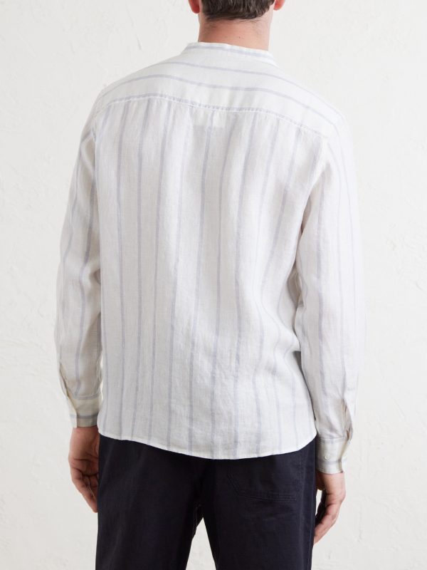 Striped Linen Shirt - BK