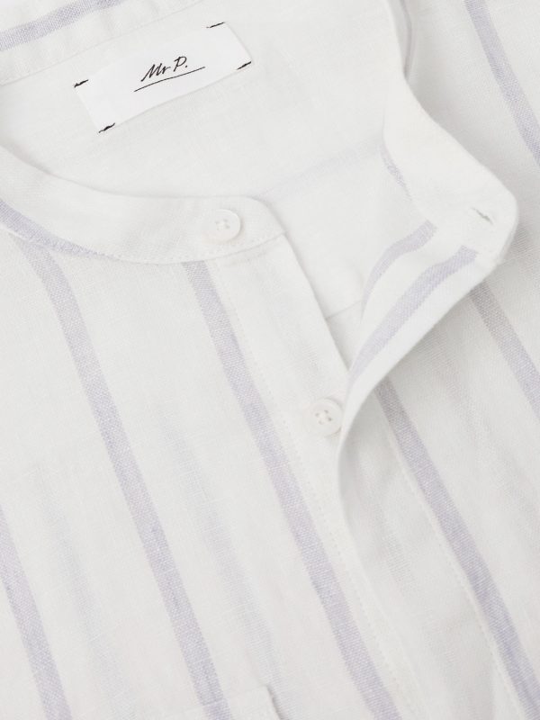 Striped Linen Shirt - CU