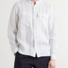 Striped Linen Shirt - FR