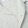 Convertible-Collar Garment-Dyed Linen Shirt - CU Convertible-Collar Garment-Dyed Linen Shirt - CU