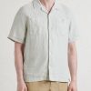 Convertible-Collar Garment-Dyed Linen Shirt - FR Convertible-Collar Garment-Dyed Linen Shirt - FR