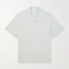 Convertible-Collar Garment-Dyed Linen Shirt Convertible-Collar Garment-Dyed Linen Shirt