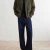 Linen-Twill Harrington Jacket - OU