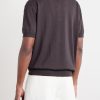 Sea Island Cotton and Silk-Blend Polo Shirt - BK Sea Island Cotton and Silk-Blend Polo Shirt - BK