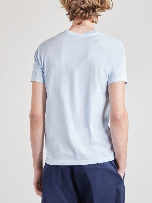 Slim-Fit Logo-Embroidered Cotton and Silk-Blend Jersey T-Shirt - BK Slim-Fit Logo-Embroidered Cotton and Silk-Blend Jersey T-Shirt - BK