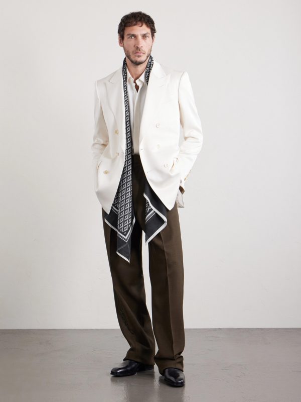 Printed Cotton Scarf - FR