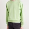 Logo-Embroidered Cotton-Jersey Sweatshirt - FR