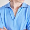 Sea Island Cotton and Silk-Blend Polo Shirt - CU Sea Island Cotton and Silk-Blend Polo Shirt - CU