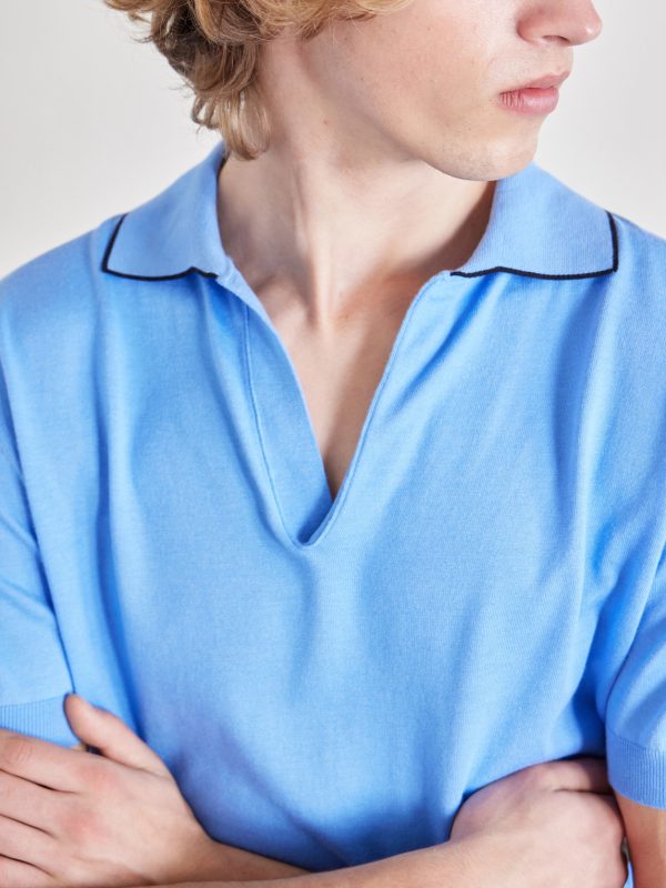 Sea Island Cotton and Silk-Blend Polo Shirt - CU Sea Island Cotton and Silk-Blend Polo Shirt - CU