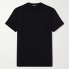 Pointelle-Knit Cotton T-Shirt Pointelle-Knit Cotton T-Shirt