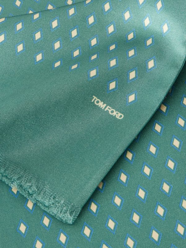 Silk-Jacquard Scarf - E1 Silk-Jacquard Scarf - E1
