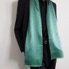Silk-Jacquard Scarf - OU Silk-Jacquard Scarf - OU