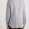Striped Cotton and Silk-Blend Poplin Shirt - BK