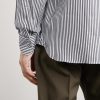 Striped Cotton and Silk-Blend Poplin Shirt - E1