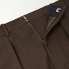 Pleated Wool Wide-Leg Trousers - E1 Pleated Wool Wide-Leg Trousers - E1