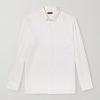 Perforated Silk-Twill Shirt Perforated Silk-Twill Shirt