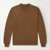 Logo-Embroidered Cotton-Jersey Sweatshirt Logo-Embroidered Cotton-Jersey Sweatshirt