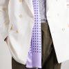 Silk-Jacquard Scarf - BK