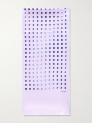 Silk-Jacquard Scarf