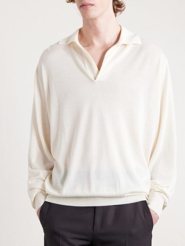 Cashmere Polo Shirt - FR Cashmere Polo Shirt - FR