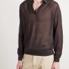 Open-Knit Sea Island Cotton and Silk-Blend Polo Shirt - FR Open-Knit Sea Island Cotton and Silk-Blend Polo Shirt - FR